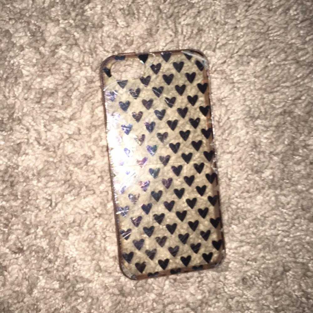 Clear Heart IPhone SE/5/5s Case